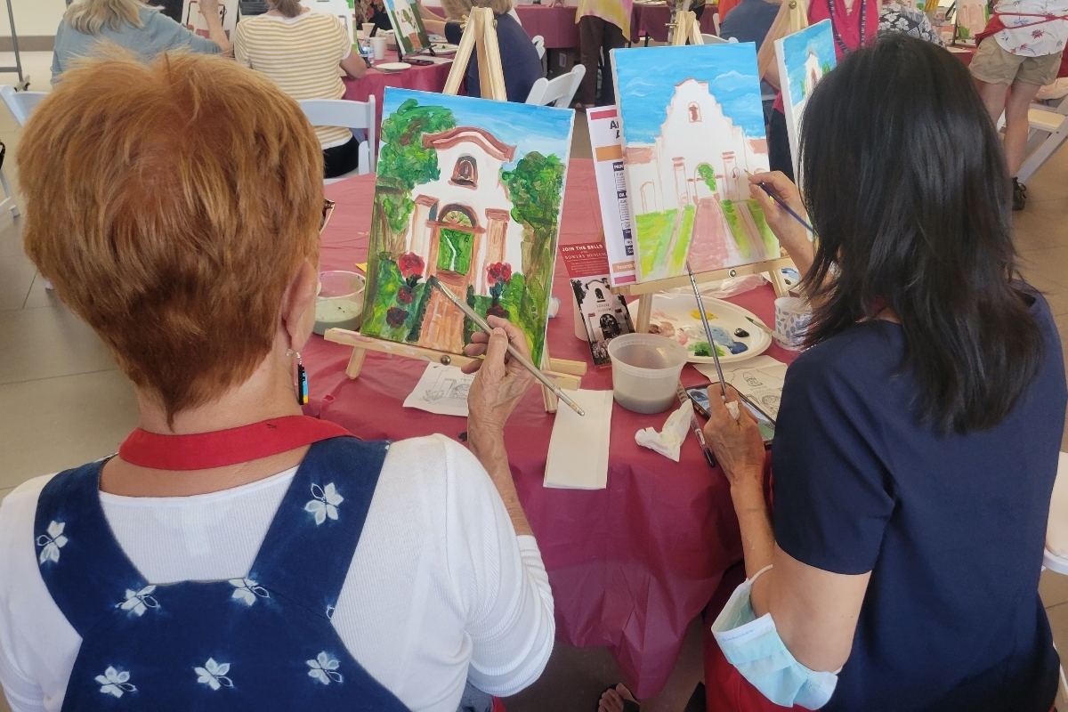Anne's Treasures | Paint Party with artist Matt Southgate