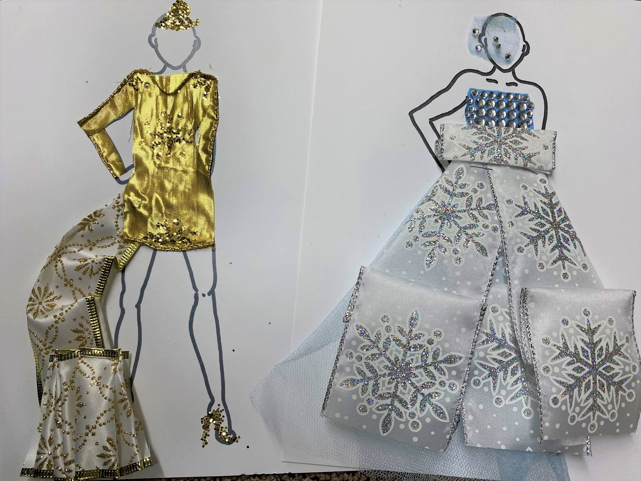 Anne's Treasures -  Guo Pei Paper Doll Dress Design with Exhibit Tour